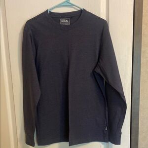 Eddie Bauer Dark Blue Long Sleeve Tee